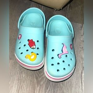 Light Blue Crocs - Size 12/13